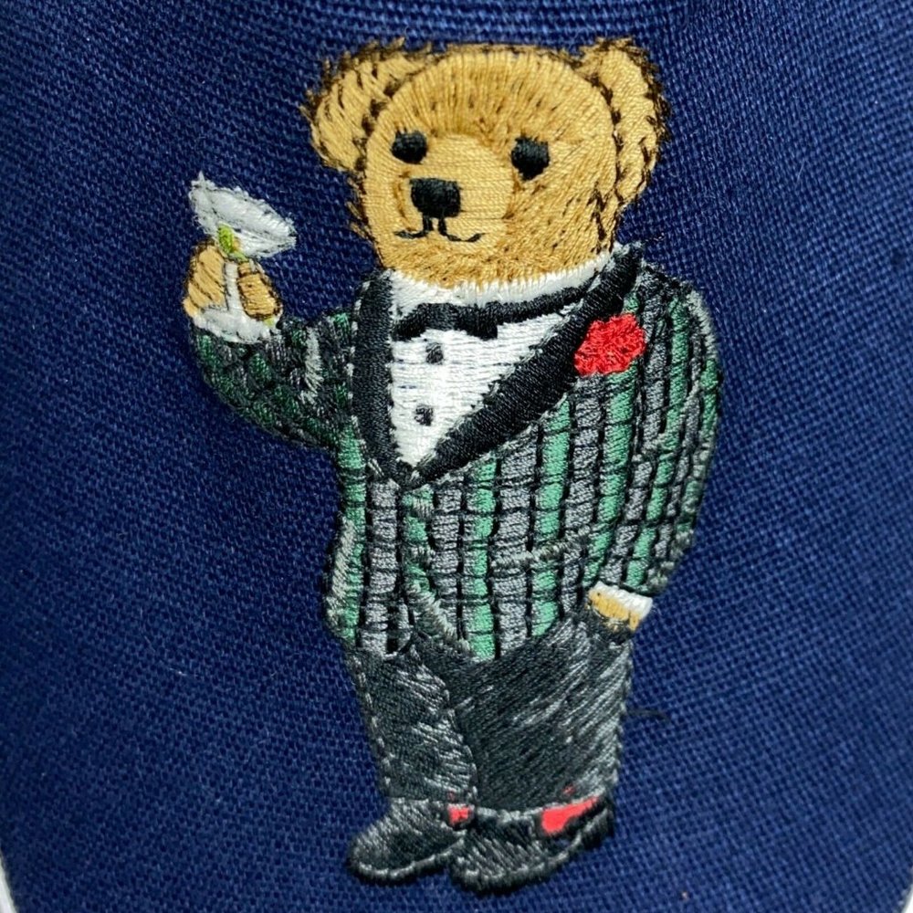 Polo Ralph Lauren Polo Martini Bear Slip on Shoes - Picture 2 of 6